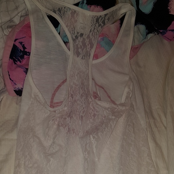 Pink Brand Reds Baseball Razorback Tank - Picture 4 of 4